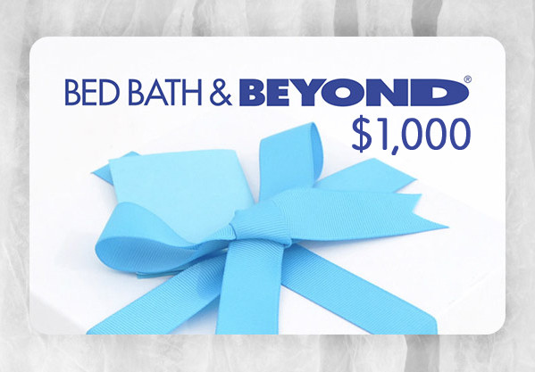 Buy Buy Baby Gift Card At Bed Bath And Beyond
 Win a $1 000 Bed Bath & Beyond Gift Card