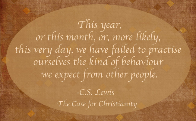 C S Lewis Quotes On Marriage
 Christian Behavior Quotes QuotesGram