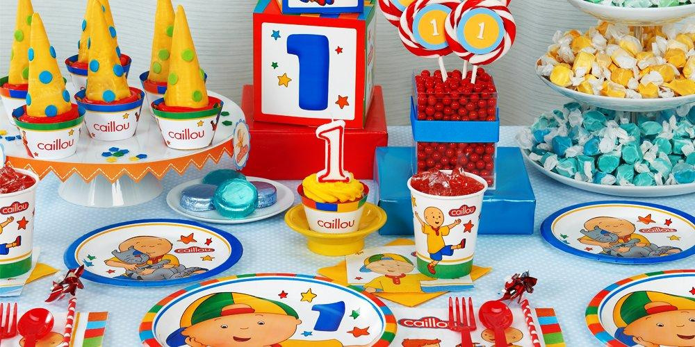 Caillou Birthday Party
 Caillou 1st Birthday Party Supplies Kids Party Supplies