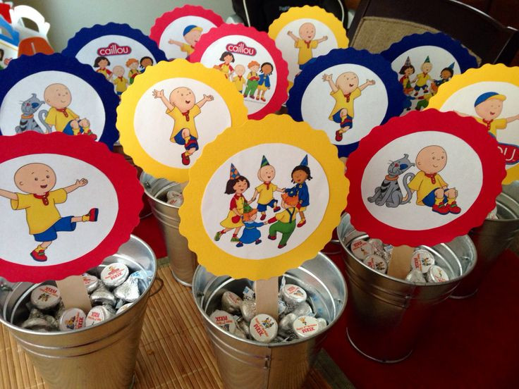 Caillou Birthday Party
 Caillou Birthdays and Centerpieces on Pinterest