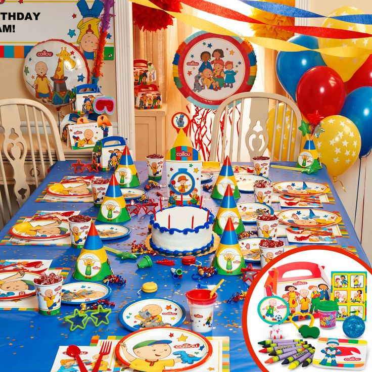 Caillou Birthday Party
 30 best images about Caillou Birthday Party Ideas