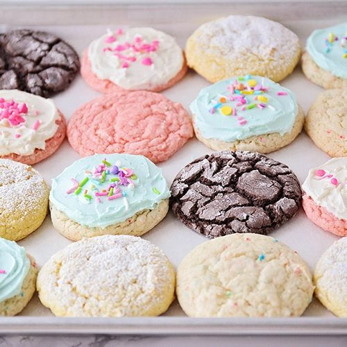 Cake Mix Cookies
 Easiest Cake Mix Cookies 3 Ingre nts 8 Flavors