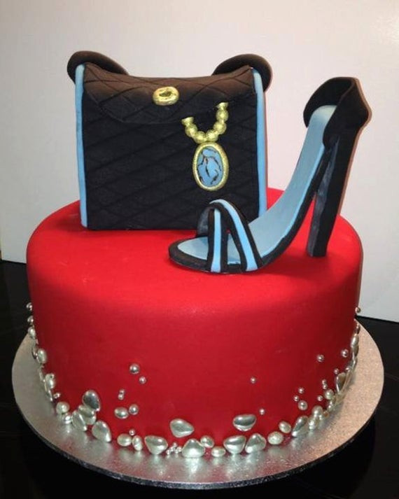 Cakes For Womens Birthday
 Shoe Cake Handbag Cake Women s La s Birthday by