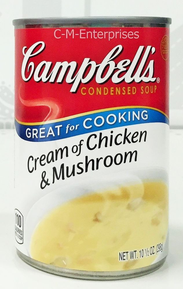 Campbells Recipes With Cream Of Chicken Soup
 Campbell s Cream of Chicken & Mushroom Condensed Soup 10 5