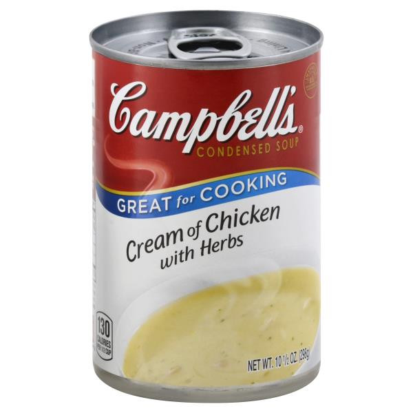 Campbells Recipes With Cream Of Chicken Soup
 Campbells Soup Condensed Cream of Chicken with Herbs