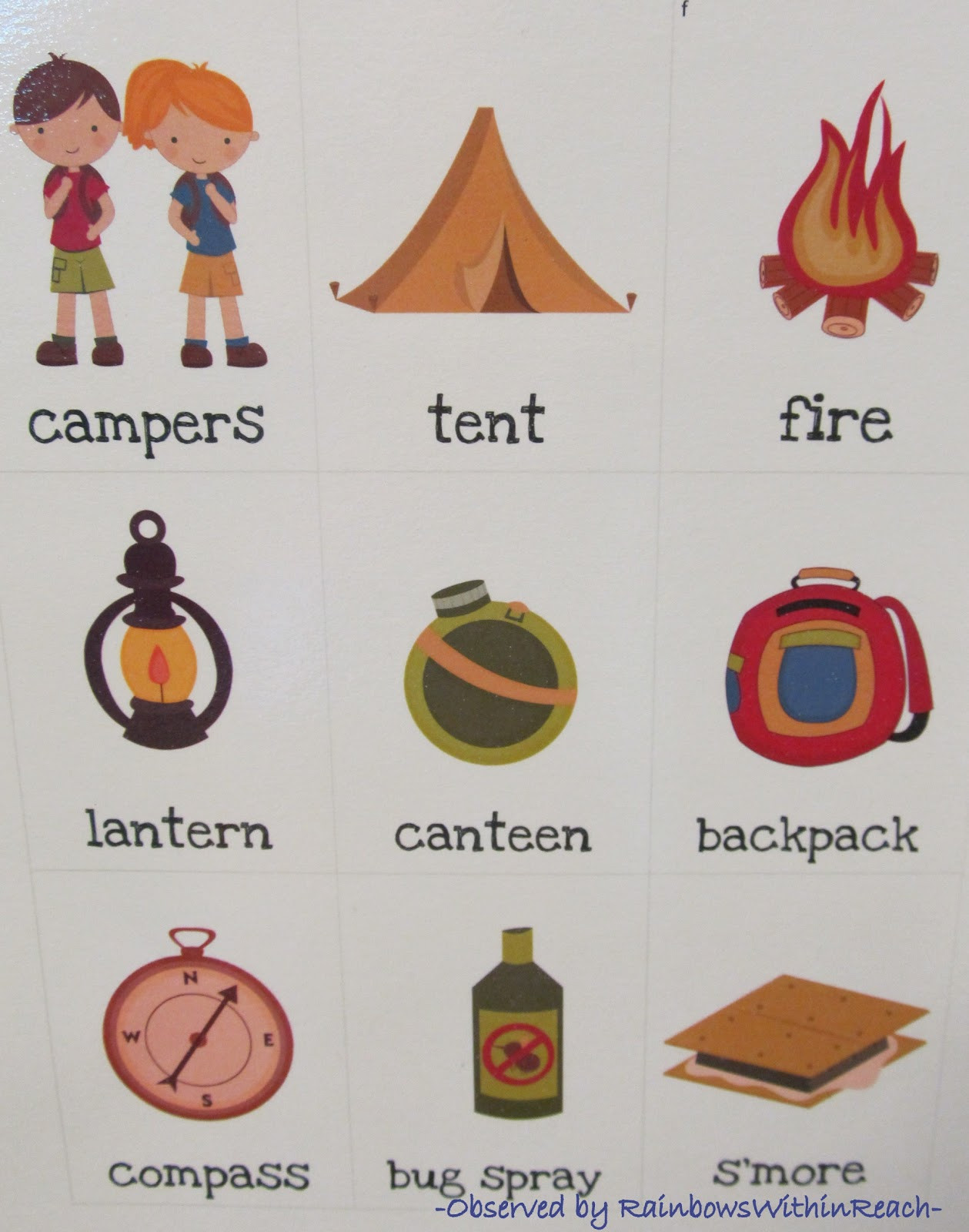 Camping Crafts For Preschoolers
 