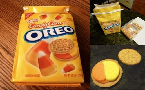 Candy Corn Oreos
 REVIEW Limited Edition Candy Corn Oreos