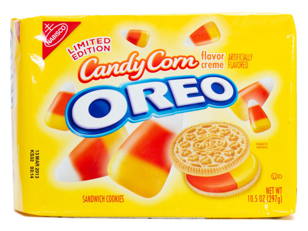 Candy Corn Oreos
 Baking domesticity and all things mini Product review