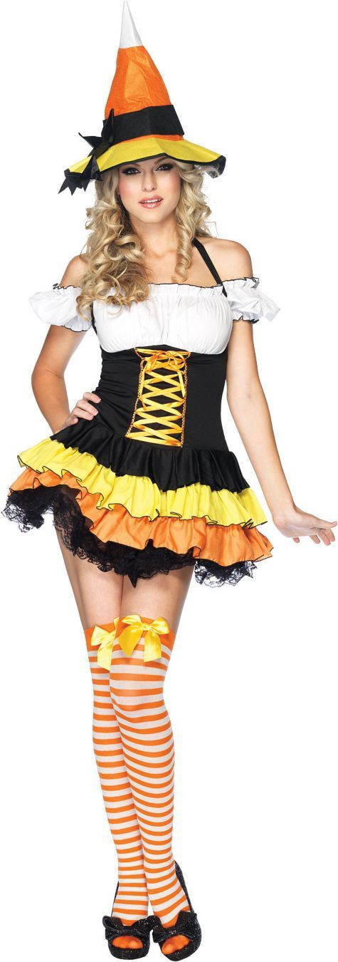 Candy Corn Witch
 Candy Corn Witch Costume Adult Party City