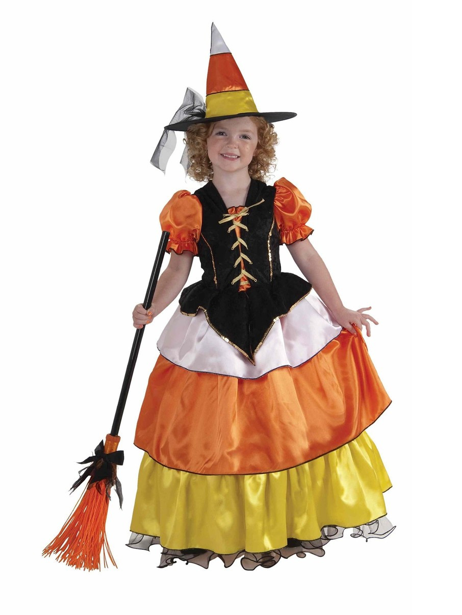 Candy Corn Witch
 Child Candy Corn Witch Costume 2018 Girls Costumes