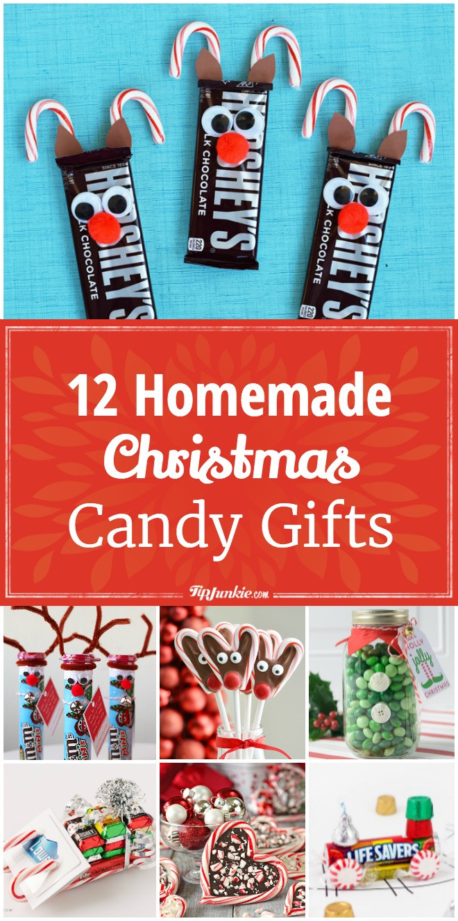 Candy DIY Gifts
 12 Homemade Christmas Candy Gifts [Easy] – Tip Junkie