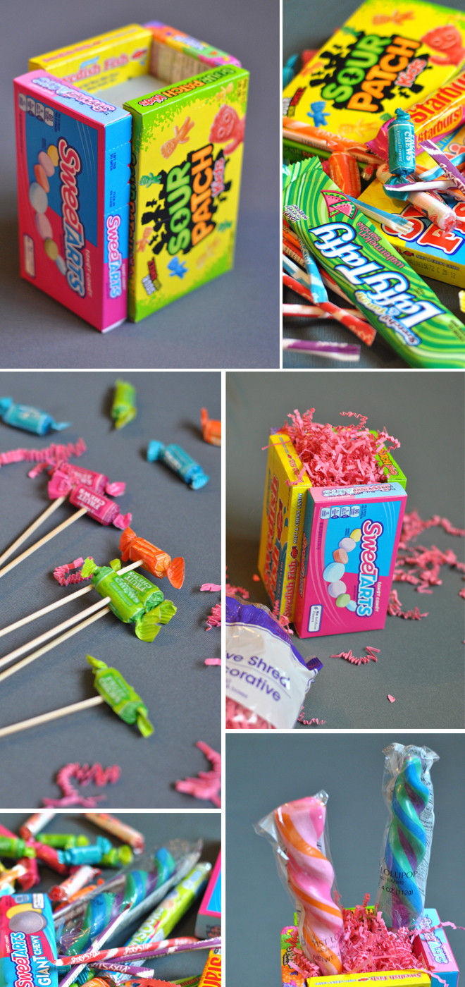 Candy DIY Gifts
 How to Make a Cute Candy Bouquet