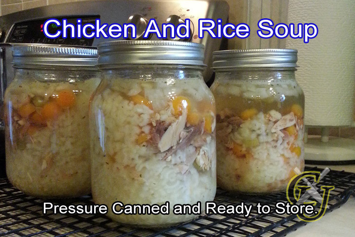 Canning Chicken Soup
 Culinary yoU Canning Chicken and Rice Soup