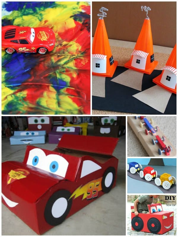 Car Craft For Kids
 Cars Themed Crafts for Kids