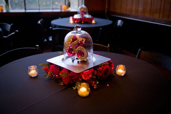 Casino Themed Wedding
 Casino Inspired Table Number Centerpieces