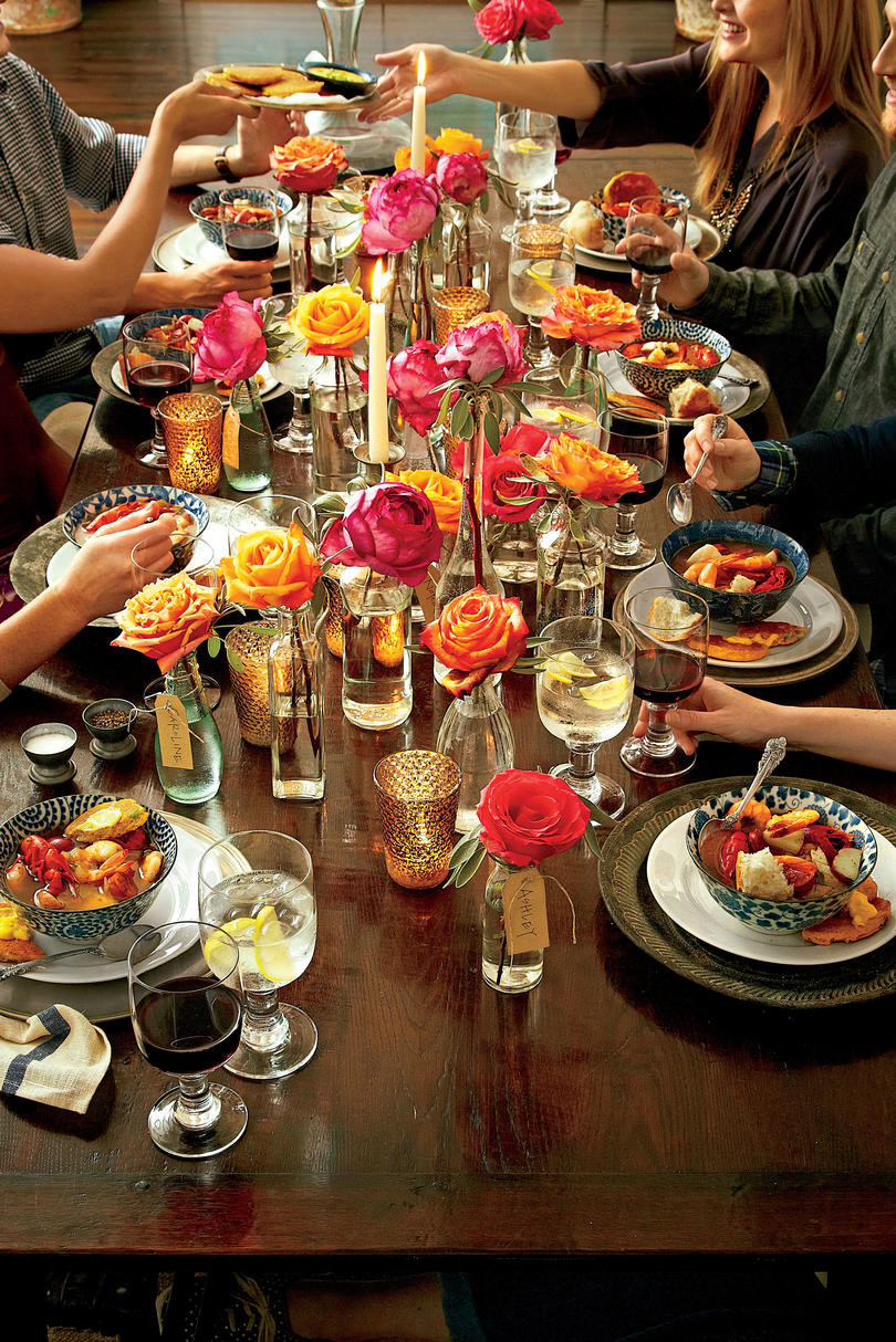 Casual Dinner Party Ideas
 16 Casual and Confident Supper Club Menus Southern Living