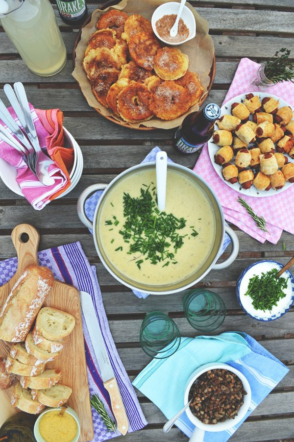 Casual Dinner Party Ideas
 A Casual Rooftop Dinner Party Potato Soup The Sweetest