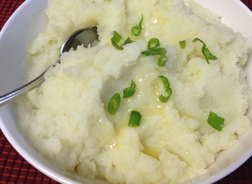 Cauliflower Rice Mashed Potatoes
 Cauliflower Mashed Potatoes