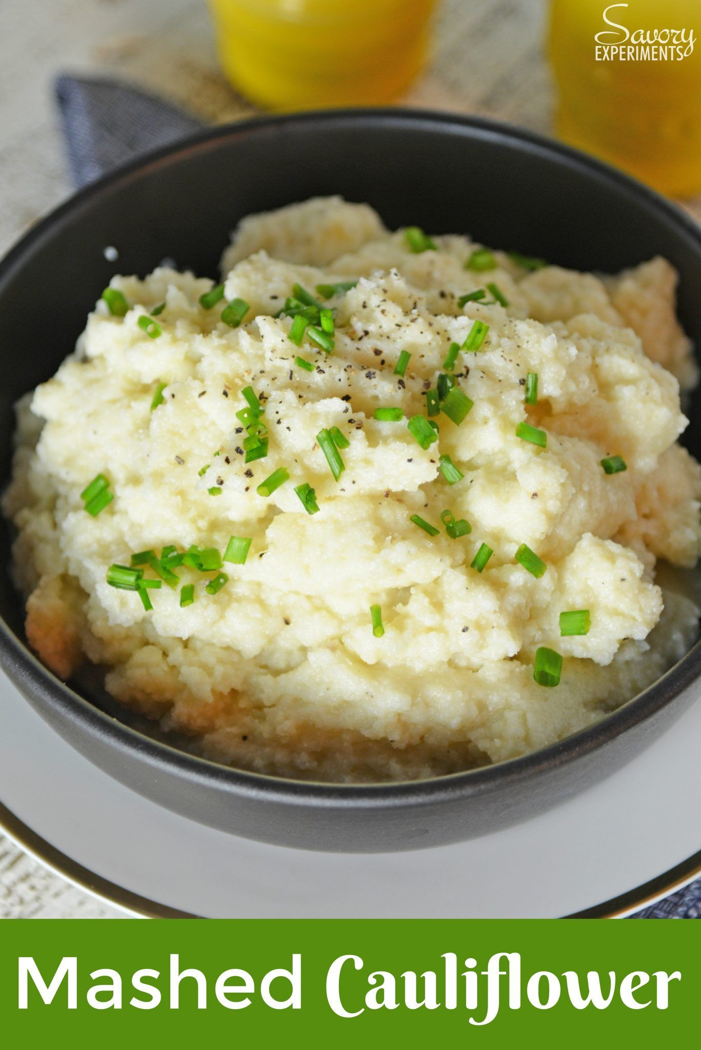 Cauliflower Rice Mashed Potatoes
 Mashed Cauliflower is a healthier alternative to mashed