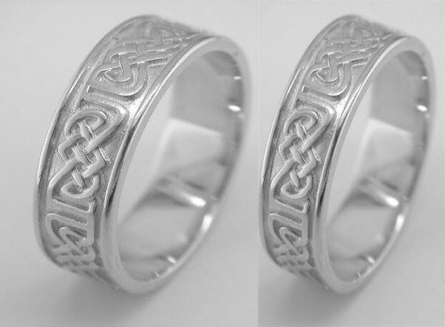 Celtic Wedding Ring Sets
 Irish Handcrafted Sterling Silver Irish Celtic Design