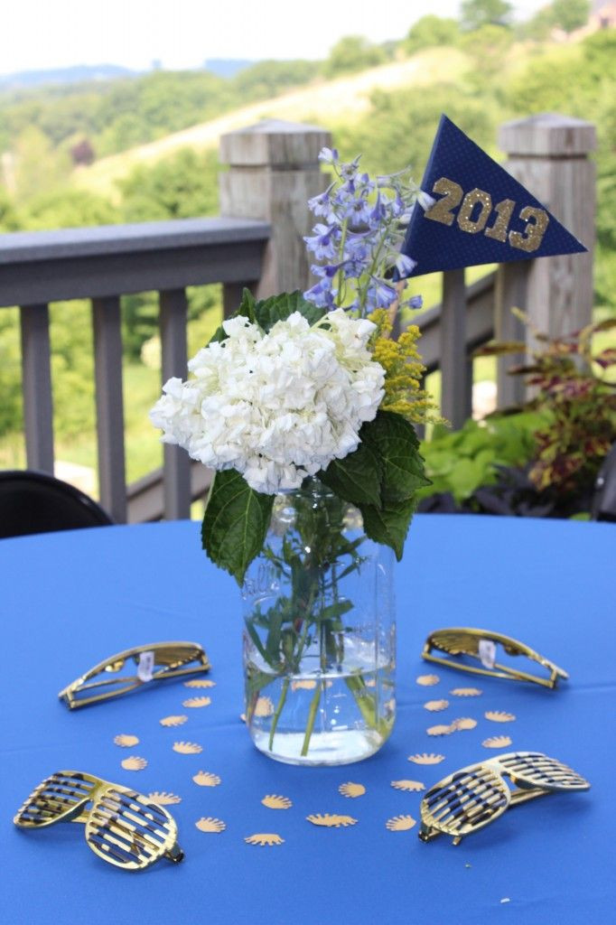 Centerpieces Ideas For Graduation Party
 Pin by Clara Fuentes on Graduation party