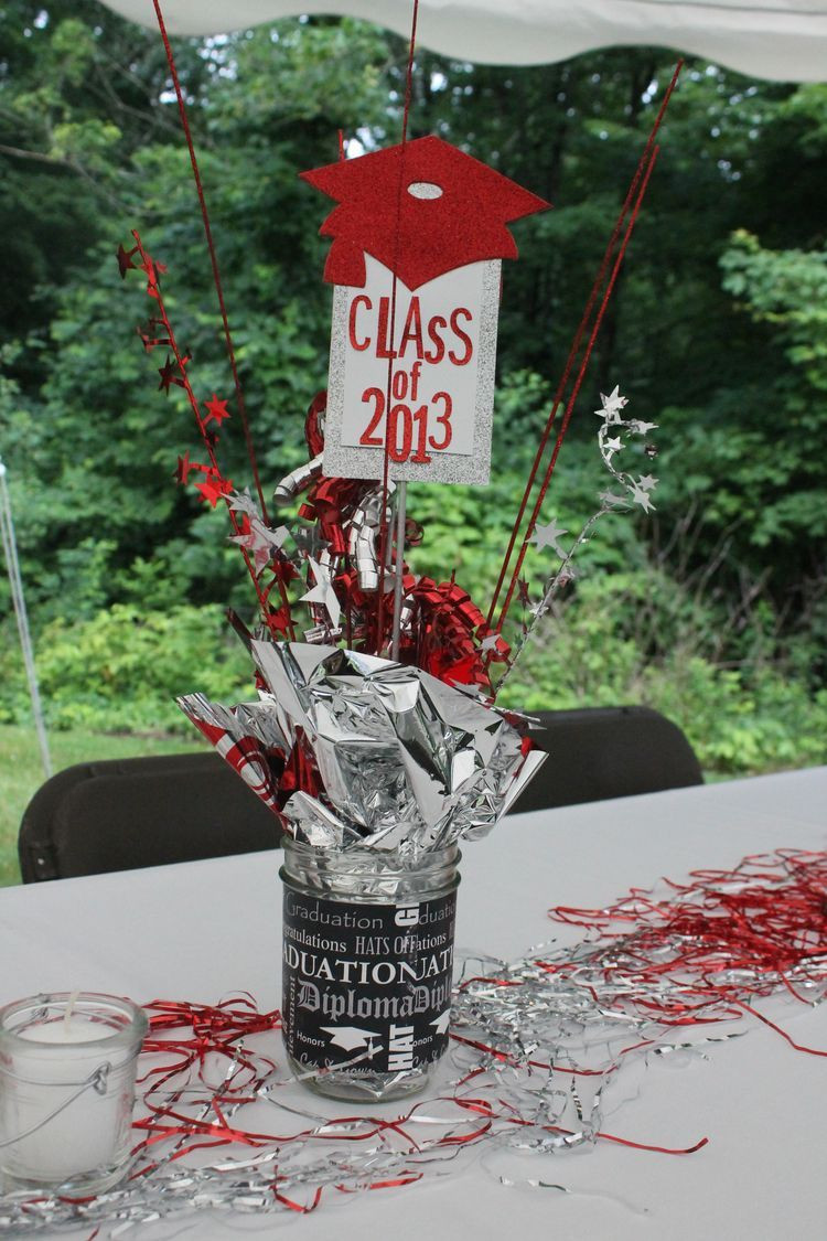 Centerpieces Ideas For Graduation Party
 Pin by Caleb & Michelle McNeil on Graduation
