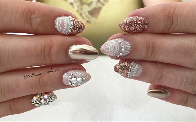 Champagne Nail Designs
 Champagne Wishes 🍾 Nail Art Gallery