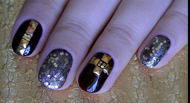 Champagne Nail Designs
 Chocolate and Champagne Nail Design Nail Art Gallery