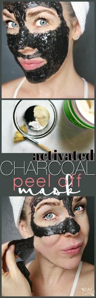 Charcoal Peel Off Mask DIY
 DIY Peel f Activated Charcoal Mask Jenni Raincloud