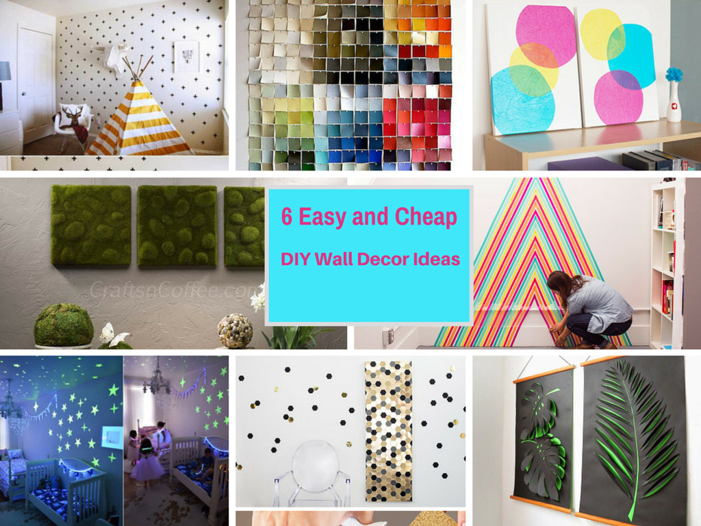 Cheap DIY Decor
 6 Extremely Easy and Cheap DIY Wall Decor Ideas Part 4