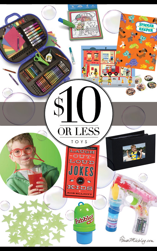 Cheap Gift Ideas For Boys
 $10 or less Toys