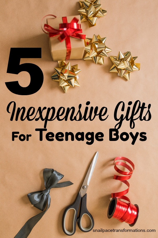Cheap Gift Ideas For Boys
 5 Inexpensive Gifts For Teenage Boys