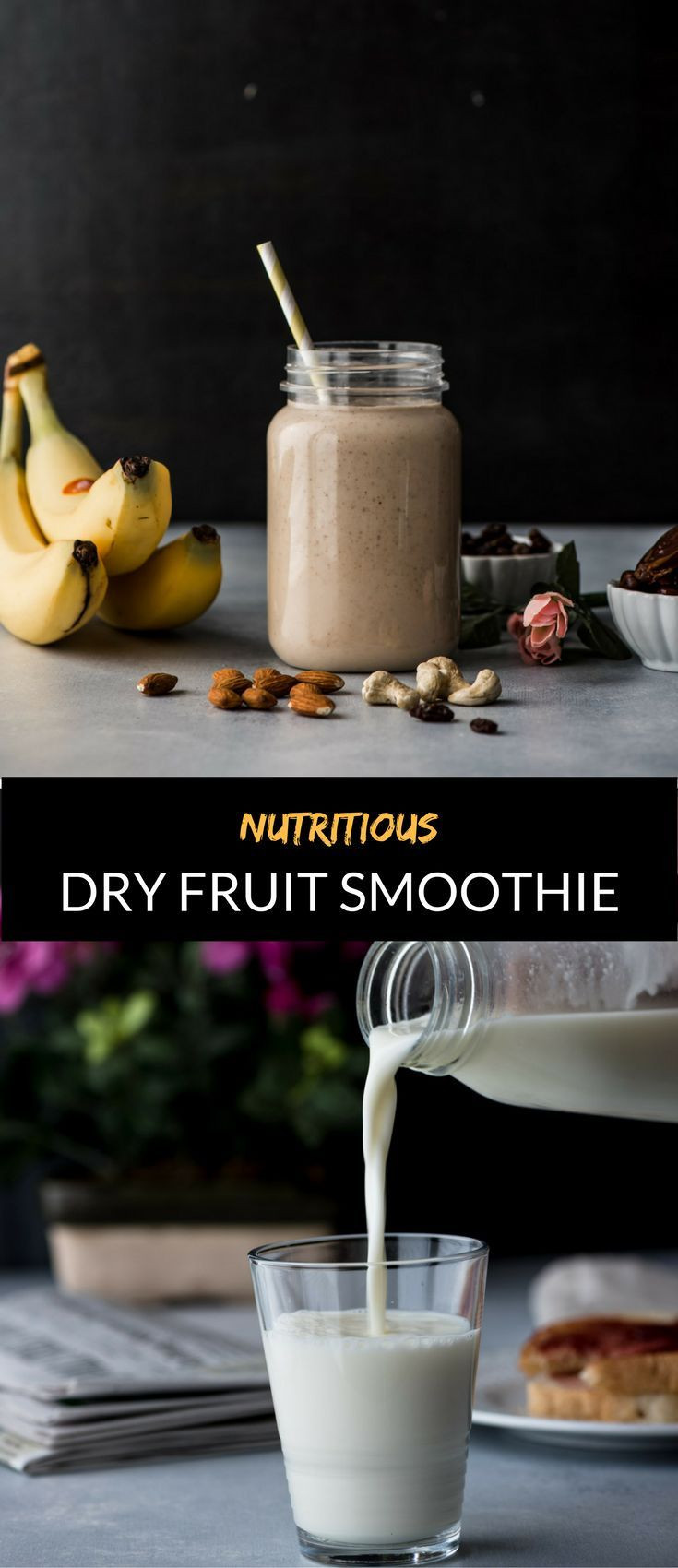 Cheap Smoothie Recipes
 Dry fruit smoothie Recipe All Things FOOD
