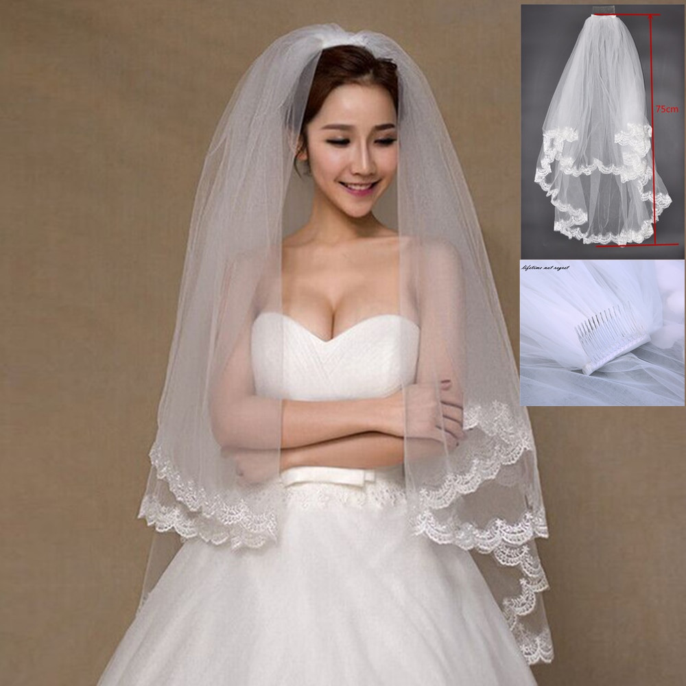 Cheap Veils For Wedding
 Cheap Bridal veils for Wedding Accessories Hot sale