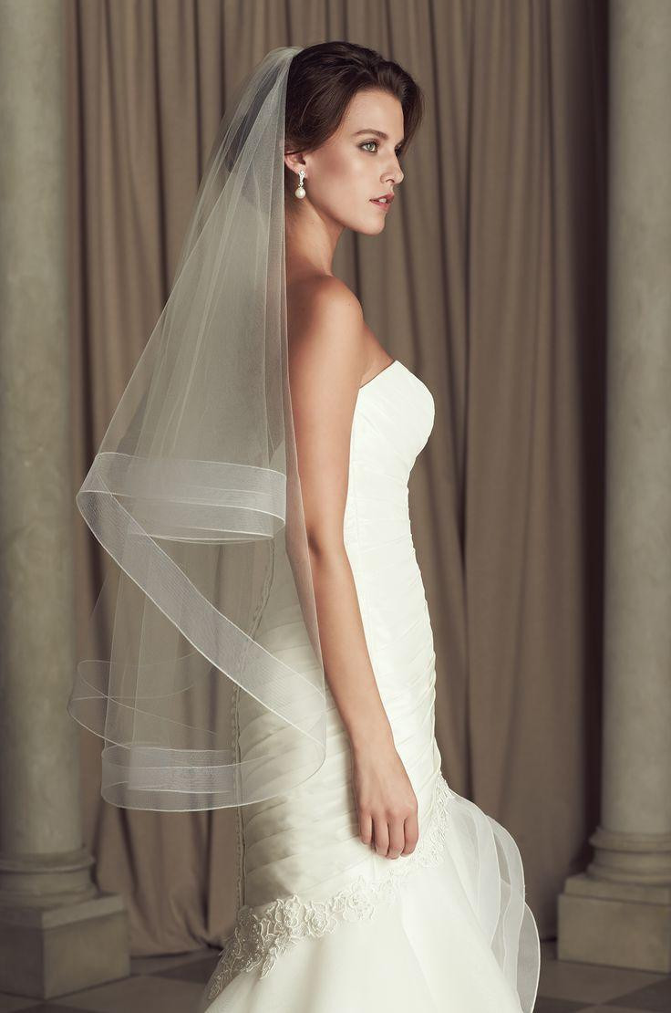 Cheap Veils For Wedding
 Simple Elegant Cheap Ivory White Tulle Wedding Bridal