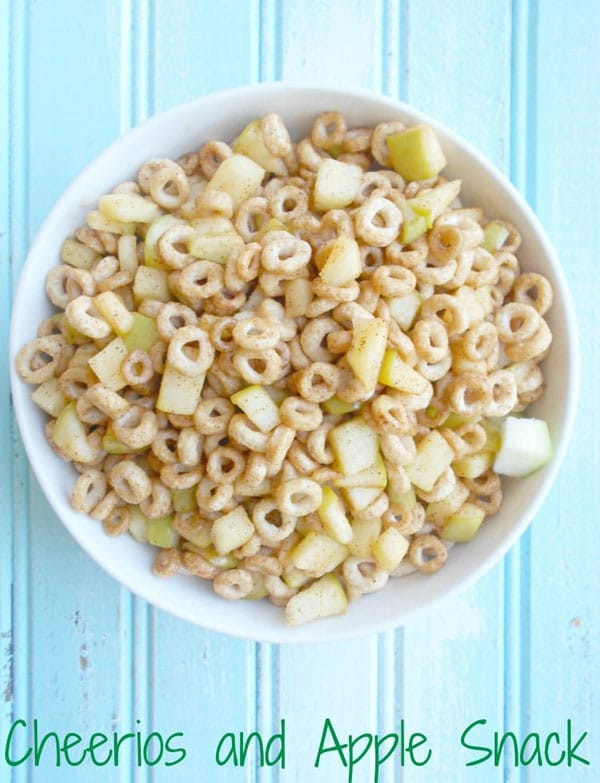 Cheerio Snacks Recipe
 Cheerios Snack with Apples And Maple Syrup Healing