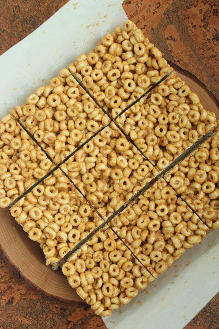 Cheerio Snacks Recipe
 3 Ingre nt Peanut Butter & Honey Cereal Bars in 2020