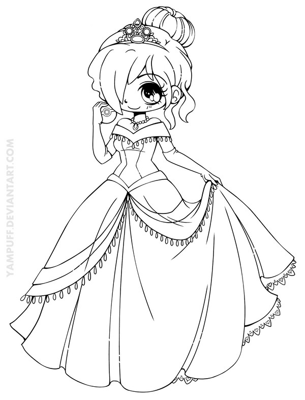 Chibi Girls Coloring Pages
 Amyel Chibi mission by YamPuff on DeviantArt