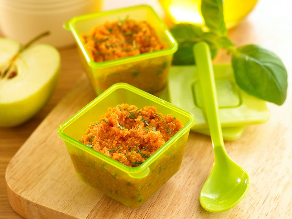 Chicken Baby Food Recipe
 Chicken with Carrots & Apple Puree