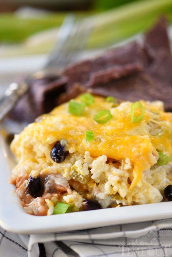 Chicken Casserole With Rice
 Easy Mexican Chicken and Rice Casserole Mom Timeout