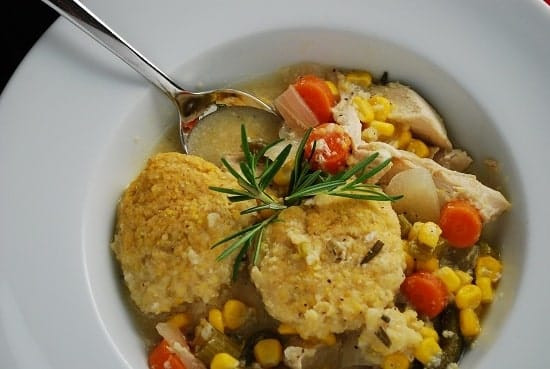 Chicken Stew With Dumplings
 Crock Pot Chicken Stew with Cornmeal Dumplings Recipe – 6