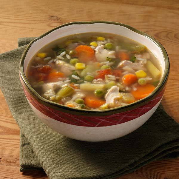 Chicken Vegetable Rice Soup
 Wholesale Manufacturers of Chicken Ve able Soup with