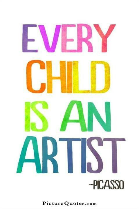 Child Art Quote
 Every child is an artist The problem is how to remain an
