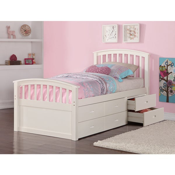 Child Bed With Storage
 Shop Donco Kids Twin 6 Drawer Storage Bed in Dark