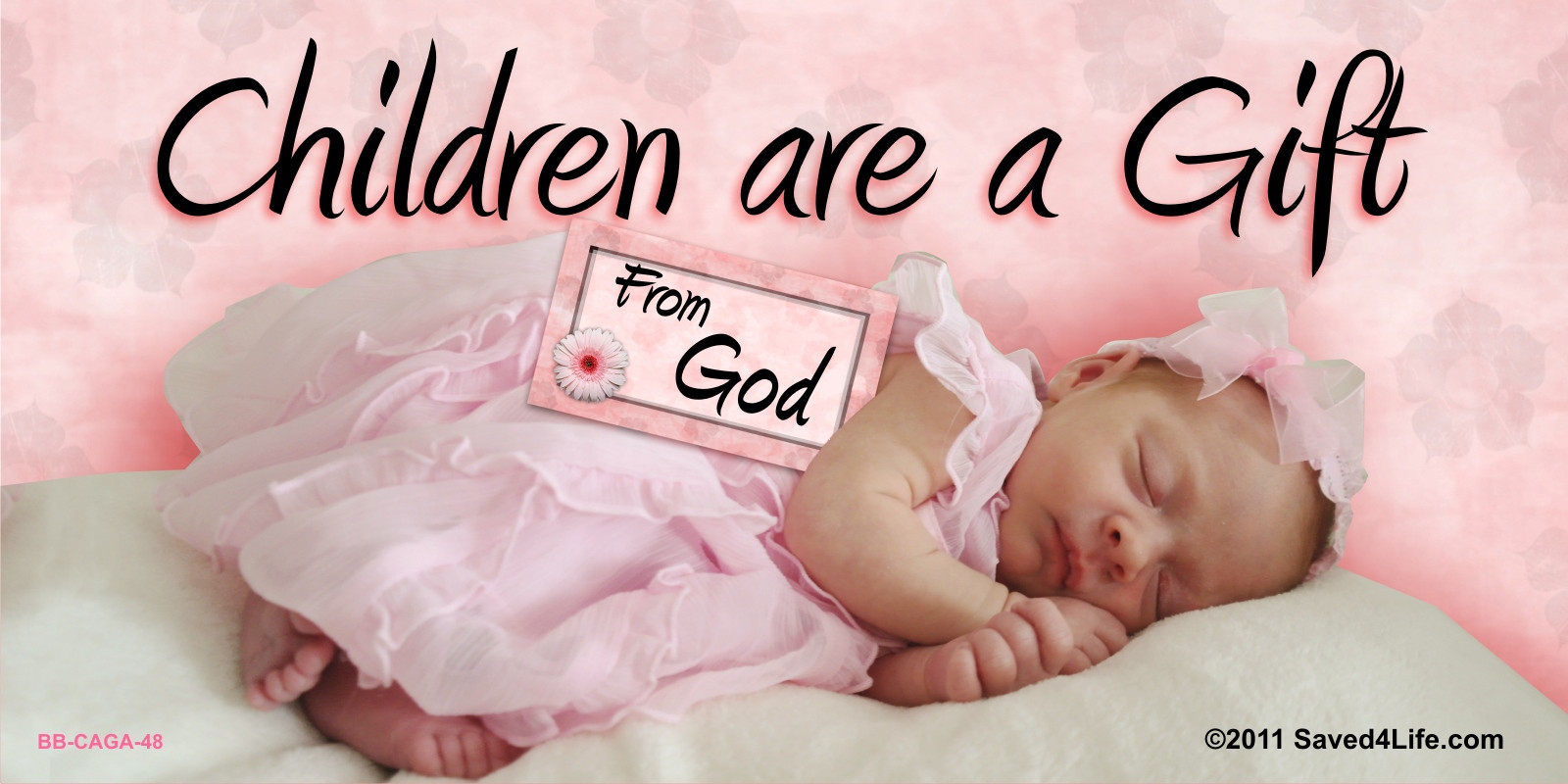 Child Gift From God
 Just saw a gem of a bumper sticker childfree