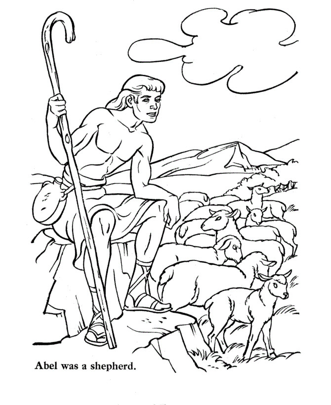 Children Bible Story Coloring Pages
 Free Printable Bible Coloring Pages For Kids