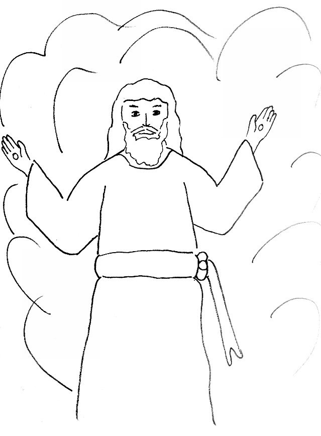 Children Bible Story Coloring Pages
 Bible Story Coloring Page Lord Jesus is ing Again