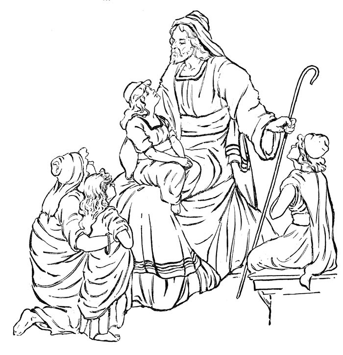 Children Bible Story Coloring Pages
 Preschool Bible Character Clipart Clipart Suggest