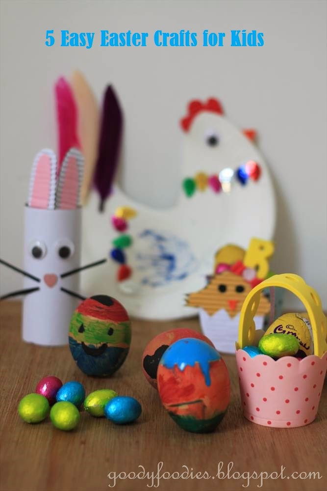 Children Easter Crafts
 GoodyFoo s Five Easy & Fun Easter Crafts for Kids