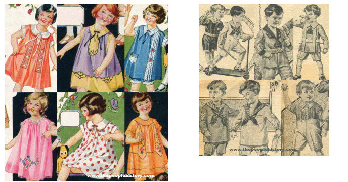 Children Fashion In The 1920S
 Fashion Clothing and Accessories From The 1920s with